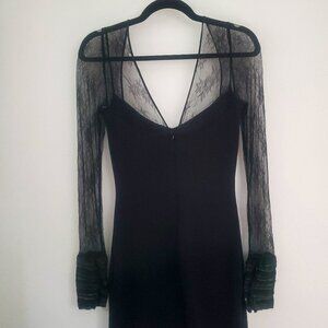 Vintage Black Lace Elizabeth and James Dress